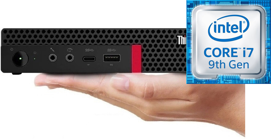 COMPUTER WORLD Core™ i7 - 9700 | ThinkCentre Tiny PC [WTN] - Windows 11 Pro, Intel H310M, Intel Core i7-9700 Octa-Core, 32 GB DDR4, 1024 GB SSD Mini PC image 1