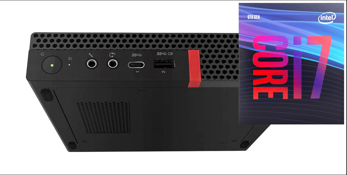 BESTYLISH ThinkCentre Tiny Desktop | Core i7 - 9700 Processor [8 Cores, 8 Threads] [MLC] Core i7 (9th Gen) (32 GB RAM/Integrated Intel® UHD 630 Graphics/1 TB SSD Capacity/Windows 11 Pro) Mini Gaming Tower with MS Office image 1