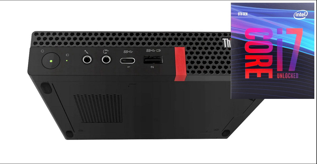 BESTYLISH ThinkCentre Mini Desktop | Core i7-9th Gen [8 Cores, 8 Threads, 3.00 GHz] [RME] Intel® Core™ i7 (9th Gen) Processor (32 GB RAM/Intel® UHD 4K 630 Graphics/1 TB SSD Capacity/Windows 11 Pro) Mini Tower with MS Office image 1