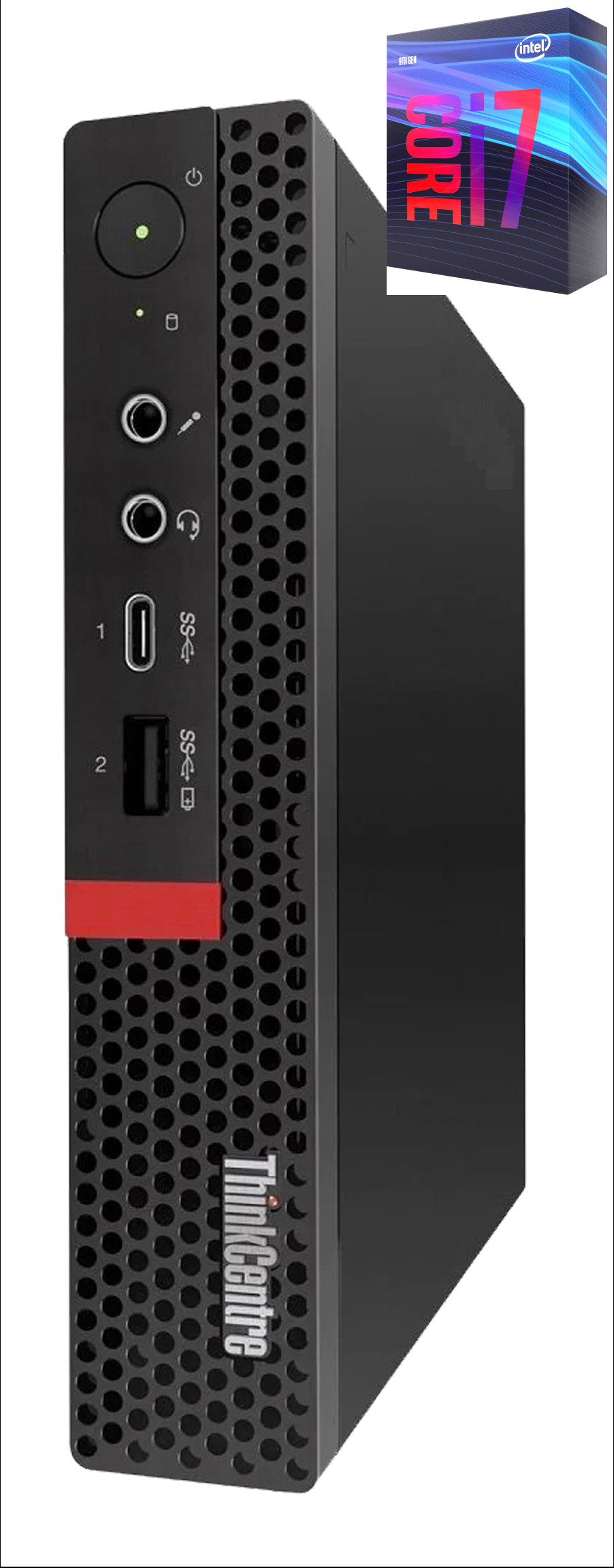 Longan Core i7 (9th Gen) [8 Cores, 8 Threads, Upto 4.70 GHz]-ThinkCentre Tiny PC [ZXO] Intel® Core™ i7 - 9700 Processor [12MB Cache, Up to 4.70 GHz] (32 GB RAM/Intel® UHD 4K 630 Graphics/1 TB SSD Capacity/Windows 11 Pro) Gaming Tower with MS Office image 1