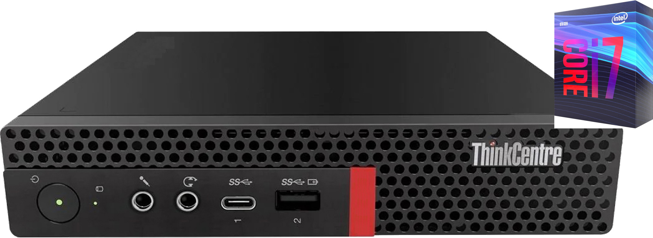 BESTYLISH ThinkCentre Tiny Desktop | Core™ i7 (9th Gen) [12M Cache, Up to 4.70 GHz] [BXR] Core i7-9700 Processor [8 Cores, 8 Threads, 3.00 GHz] (32 GB RAM/Integrated Intel® Ultra HD 4K 630 Graphics/1 TB SSD Capacity/Windows 11 Pro) Microtower with MS Office image 1