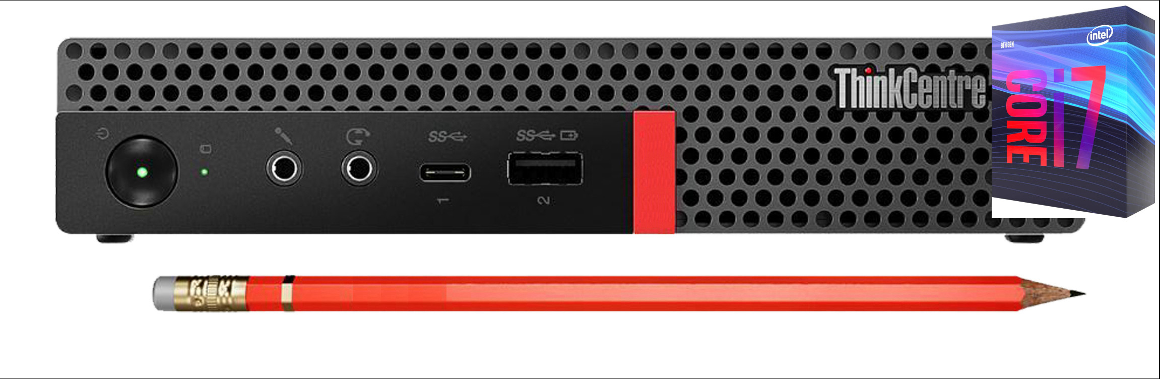Longan Core™ i7-9700 | ThinkCentre Mini PC [VSM] Intel Core i7 (9th Gen) Processor [12MB Cache, Up to 4.70 GHz] (32 GB RAM/Intel® UHD 630 Graphics/1 TB SSD Capacity/Windows 11 Pro) Mini Tower with MS Office image 1