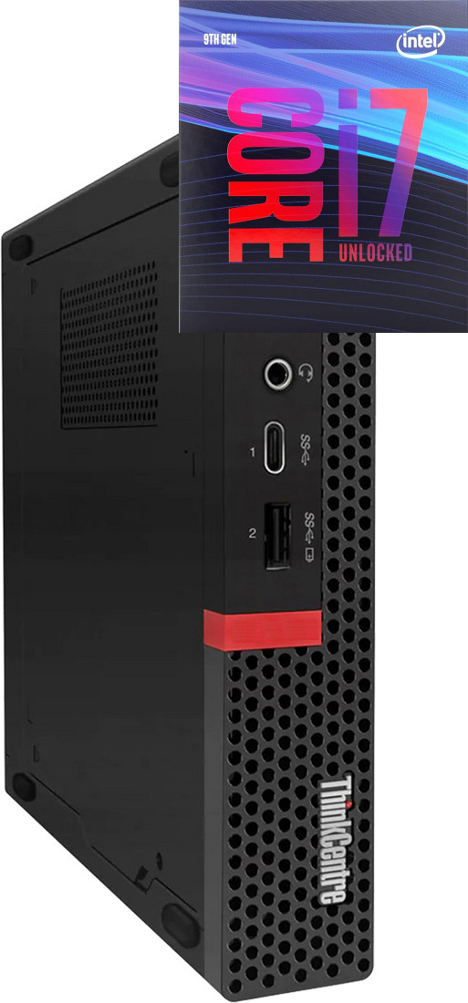 COMPUTER WORLD ThinkCentre Mini PC- Core i7 - 9700 [8 Cores, 8 Threads, Upto 4.70 GHz] [VSN] - Windows 11 Pro, Intel H310M, Intel Core i7 (9th Gen) Processor [12M Cache, Up to 4.70 GHz], 32 GB DDR4, 1024 GB SSD Mini PC image 1