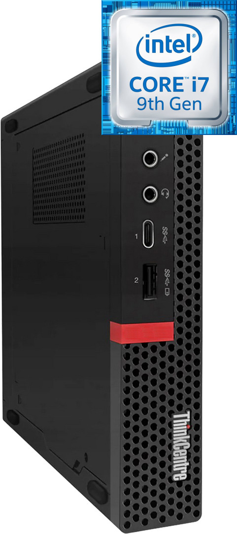 Longan ThinkCentre Mini PC- Core i7 (9th Gen) [8 Cores, 8 Threads, Upto 4.70 GHz] [UQU] Intel Core i7 - 9700 [8 Cores, 8 Threads, Upto 4.70 GHz] (32 GB RAM/Integrated Intel® Ultra HD 630 Graphics/1 TB SSD Capacity/Windows 11 Pro) Microtower with MS Office image 1