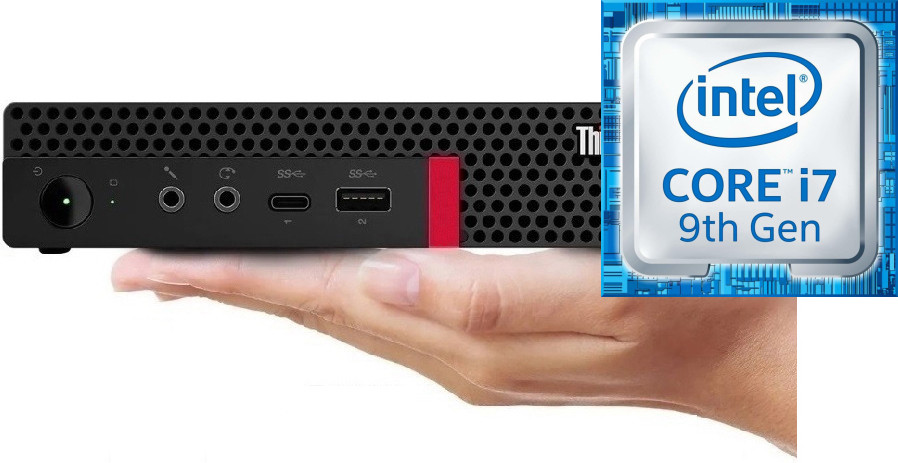 Hayyo ThinkCentre Mini PC | Core™ i7 (9th Gen) Octa-Core [EAS] Core™ i7-9700 Processor (32 GB RAM/Integrated Intel® UHD 630 Graphics/1 TB SSD Capacity/Windows 11 Pro) Mid Tower with MS Office image 1