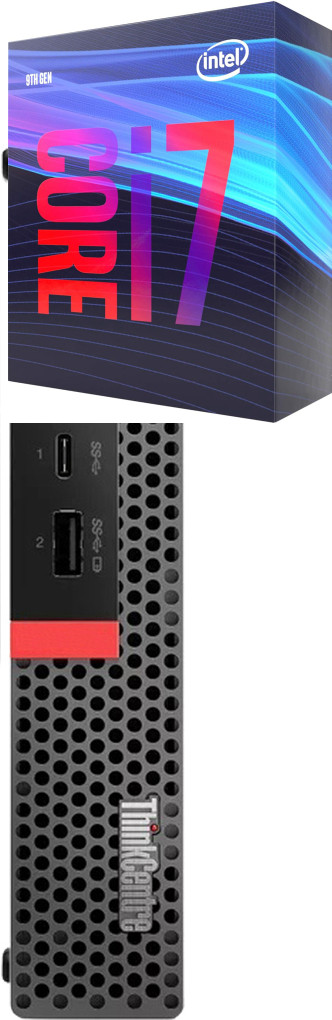 Longan Core™ i7 - 9700 [12M Cache, Up to 4.70 GHz] | ThinkCentre Tiny Desktop [QND] Intel® Core™ i7-9700 [8 Cores, 8 Threads] (32 GB RAM/Integrated Intel® Ultra HD 630 Graphics/1 TB SSD Capacity/Windows 11 Pro) Mid Tower with MS Office image 1