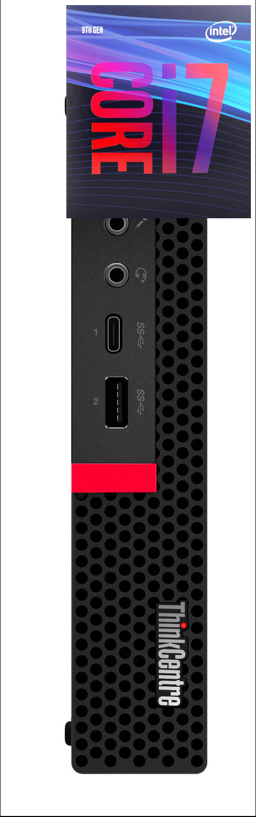 BESTYLISH Core i7-9700 [12M Cache, Up to 4.70 GHz] | ThinkCentre Mini Desktop [BWV] Core i7-9700 Processor (32 GB RAM/Integrated Intel® UHD 4K 630 Graphics/1 TB SSD Capacity/Windows 11 Pro) Mid Tower with MS Office image 1