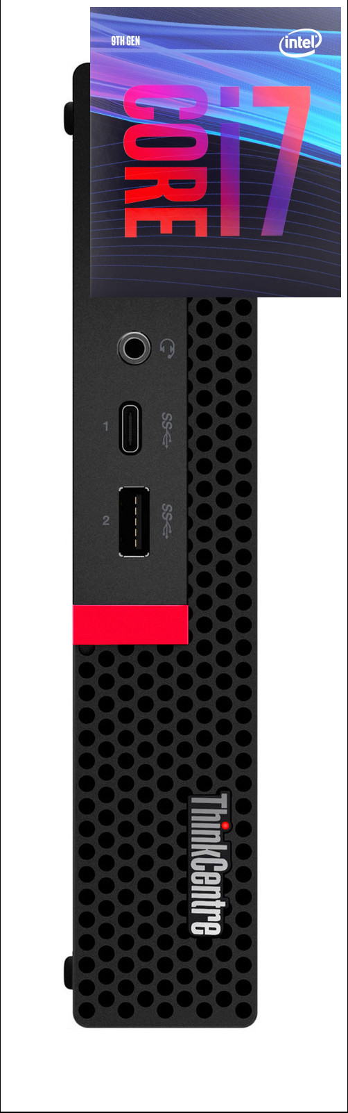 BESTYLISH ThinkCentre Tiny Desktop | Core™ i7 (9th Generation) Octa-Core [AVL] Intel Core i7 (9th Gen) Processor [8 Cores, 8 Threads, 3.00 GHz] (32 GB RAM/Integrated Intel® Ultra HD 4K 630 Graphics/1 TB SSD Capacity/Windows 11 Pro) Gaming Tower with MS Office image 1