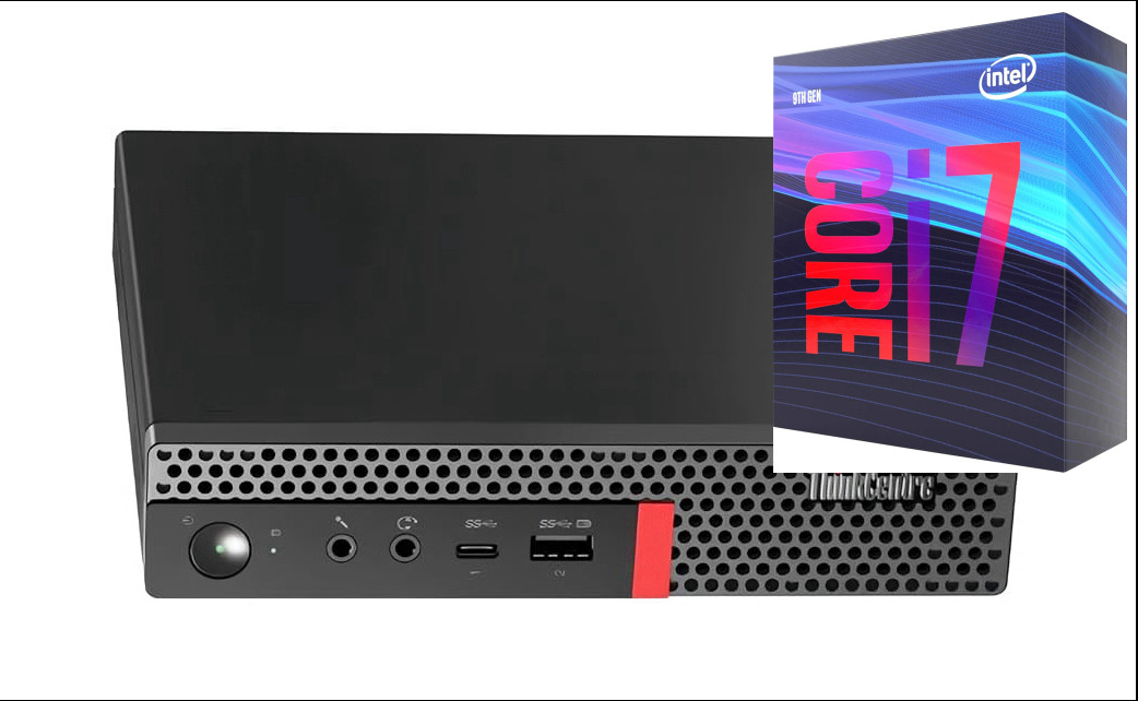 Longan ThinkCentre Tiny Desktop | Core i7 (9th Generation) [JFO] Core™ i7-9700 Processor [8 Cores, 8 Threads] (32 GB RAM/Integrated Intel® UHD 4K 630 Graphics/1 TB SSD Capacity/Windows 11 Pro) Gaming Tower with MS Office image 1