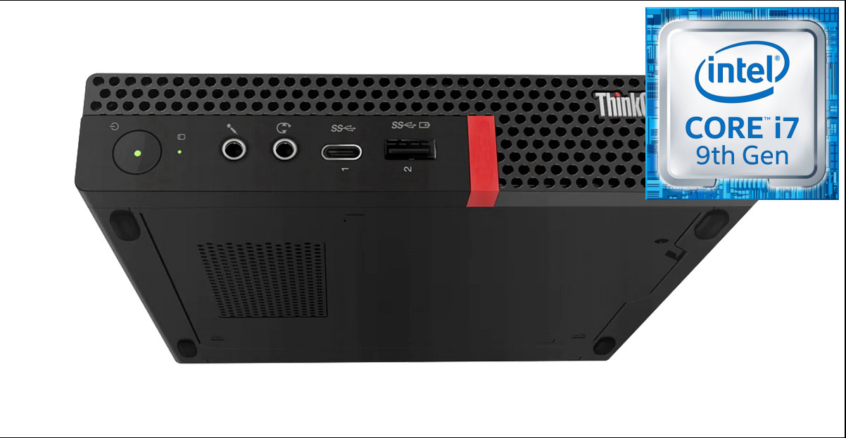 BESTYLISH ThinkCentre Mini Desktop | Core i7-9700 Octa-Core Processor [AYX] Core™ i7 (9th Generation) [12MB Cache, Up to 4.70 GHz] (32 GB RAM/Intel® UHD 4K 630 Graphics/1 TB SSD Capacity/Windows 11 Pro) Mini Tower with MS Office image 1