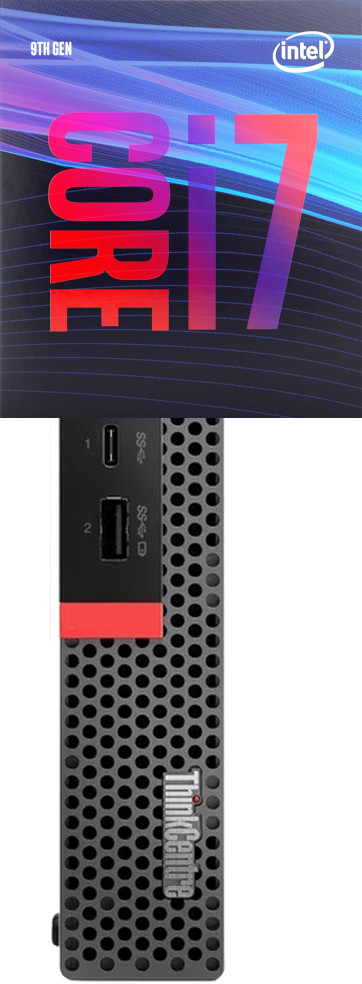 Longan ThinkCentre Mini PC | Core™ i7-9700 Processor [12M Cache, Up to 4.70 GHz] [KIU] Core i7 (9th Generation) [12MB Cache, Up to 4.70 GHz] (32 GB RAM/Intel® UHD 4K 630 Graphics/1 TB SSD Capacity/Windows 11 Pro) Mini Tower with MS Office image 1