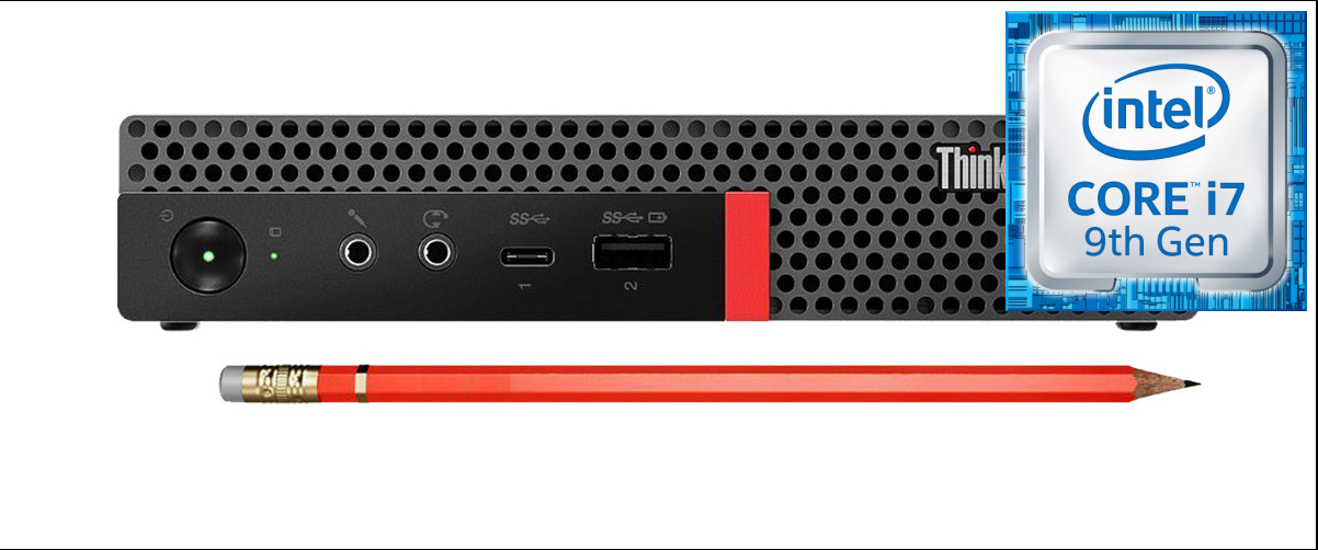 Hayyo ThinkCentre Tiny PC | Core i7 - 9700 [12M Cache, Up to 4.70 GHz] [EDR] Core i7 (9th Generation) Processor [12MB Cache, Up to 4.70 GHz] (32 GB RAM/Integrated Intel® UHD 4K 630 Graphics/1 TB SSD Capacity/Windows 11 Pro) Microtower with MS Office image 1