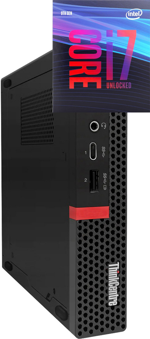 NCS (NIDHI COMPUTER SOLUTIONS) Core™ i7 - 9700 Octa-Core Processor | ThinkCentre Tiny Desktop [RPT] - Windows 11 Pro, Intel H310M, Core™ i7-9700 [12M Cache, Up to 4.70 GHz], 32 GB DDR4, 1024 GB SSD Mini PC image 1