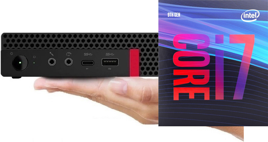 BESTYLISH ThinkCentre Tiny PC- Core i7 (9th Gen) [8 Cores, 8 Threads, Upto 4.70 GHz] [BZX] Core™ i7 (9th Gen) Octa-Core (32 GB RAM/Integrated Intel® Ultra HD 630 Graphics/1 TB SSD Capacity/Windows 11 Pro) Microtower with MS Office image 1