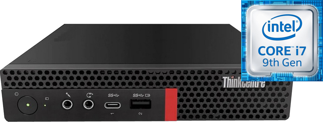 Longan ThinkCentre Mini PC- Core i7 (9th Gen) [8 Cores, 8 Threads, Upto 4.70 GHz] [QOL] Intel Core i7 (9th Gen) [12MB Cache, Up to 4.70 GHz] (32 GB RAM/Intel® Ultra HD 4K 630 Graphics/1 TB SSD Capacity/Windows 11 Pro) Gaming Tower with MS Office image 1