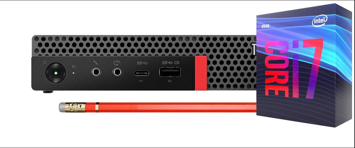 COMPUTER WORLD Core i7 - 9700 | ThinkCentre Tiny PC [KJU] Core™ i7 (9th Generation) Processor (32 GB RAM/Integrated Intel® UHD 630 Graphics/1 TB SSD Capacity/Windows 11 Pro) Mid Tower with MS Office image 1