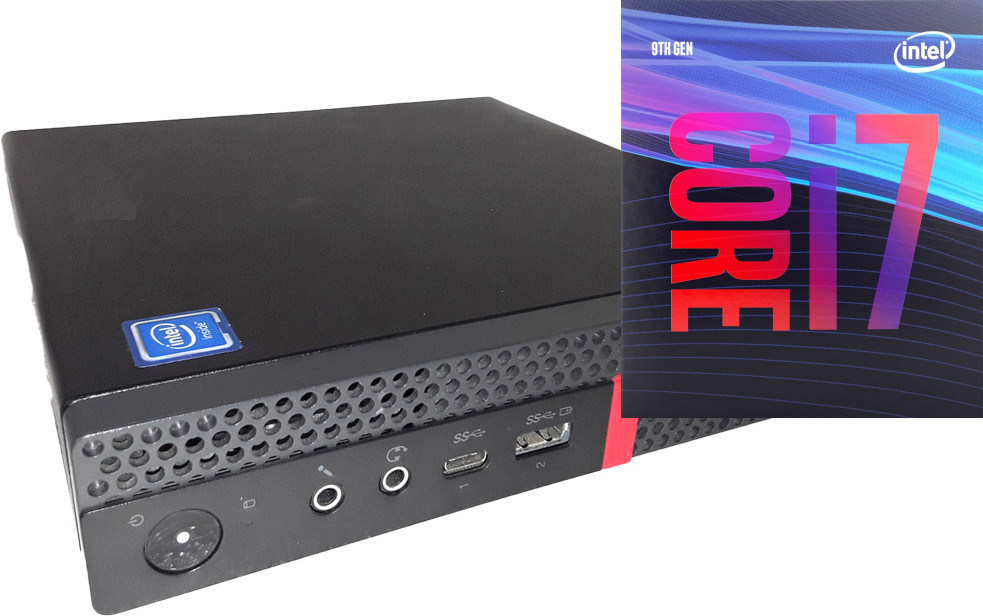 BESTYLISH Core i7 - 9700 Processor | ThinkCentre Tiny PC [EZO] Intel Core i7 (9th Generation) Processor [12MB Cache, Up to 4.70 GHz] (32 GB RAM/Integrated Intel® Ultra HD 630 Graphics/1 TB SSD Capacity/Windows 11 Pro) Gaming Tower with MS Office image 1