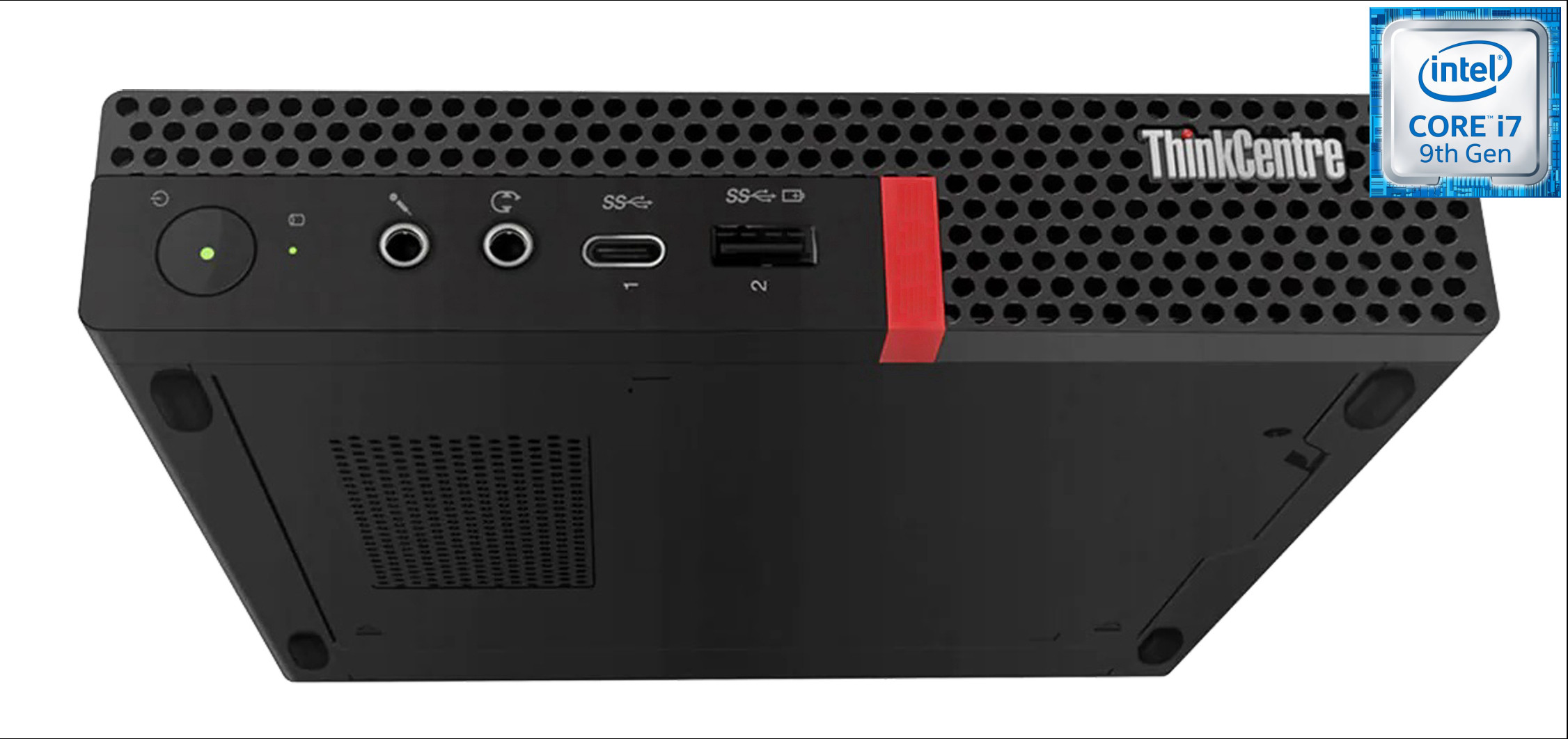 Longan ThinkCentre Mini Desktop | Core i7 (9th Gen) Octa-Core Processor [FCJ] Core i7-9700 Processor [12MB Cache, Up to 4.70 GHz] (32 GB RAM/Intel® UHD 4K 630 Graphics/1 TB SSD Capacity/Windows 11 Pro) Gaming Tower with MS Office image 1