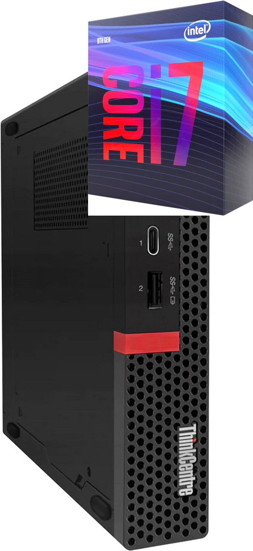 BESTYLISH ThinkCentre Tiny PC | Core™ i7 (9th Generation) [YXP] Core i7-9700 Octa-Core Processor (32 GB RAM/Integrated Intel® UHD 630 Graphics/1 TB SSD Capacity/Windows 11 Pro) Mini Tower with MS Office image 1