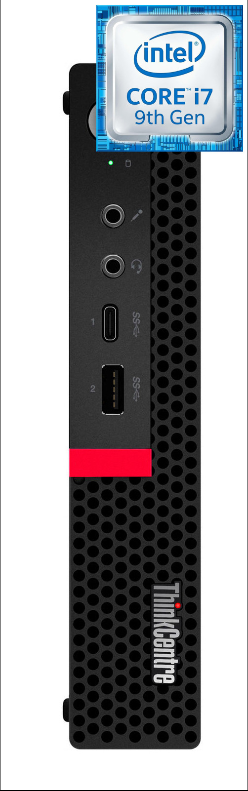 Hayyo ThinkCentre Mini Desktop | Core i7 (9th Gen) [8 Cores, 8 Threads] [OKS] Core™ i7 (9th Gen) Processor [12MB Cache, Up to 4.70 GHz] (32 GB RAM/Integrated Intel® UHD 630 Graphics/1 TB SSD Capacity/Windows 11 Pro) Gaming Tower with MS Office image 1