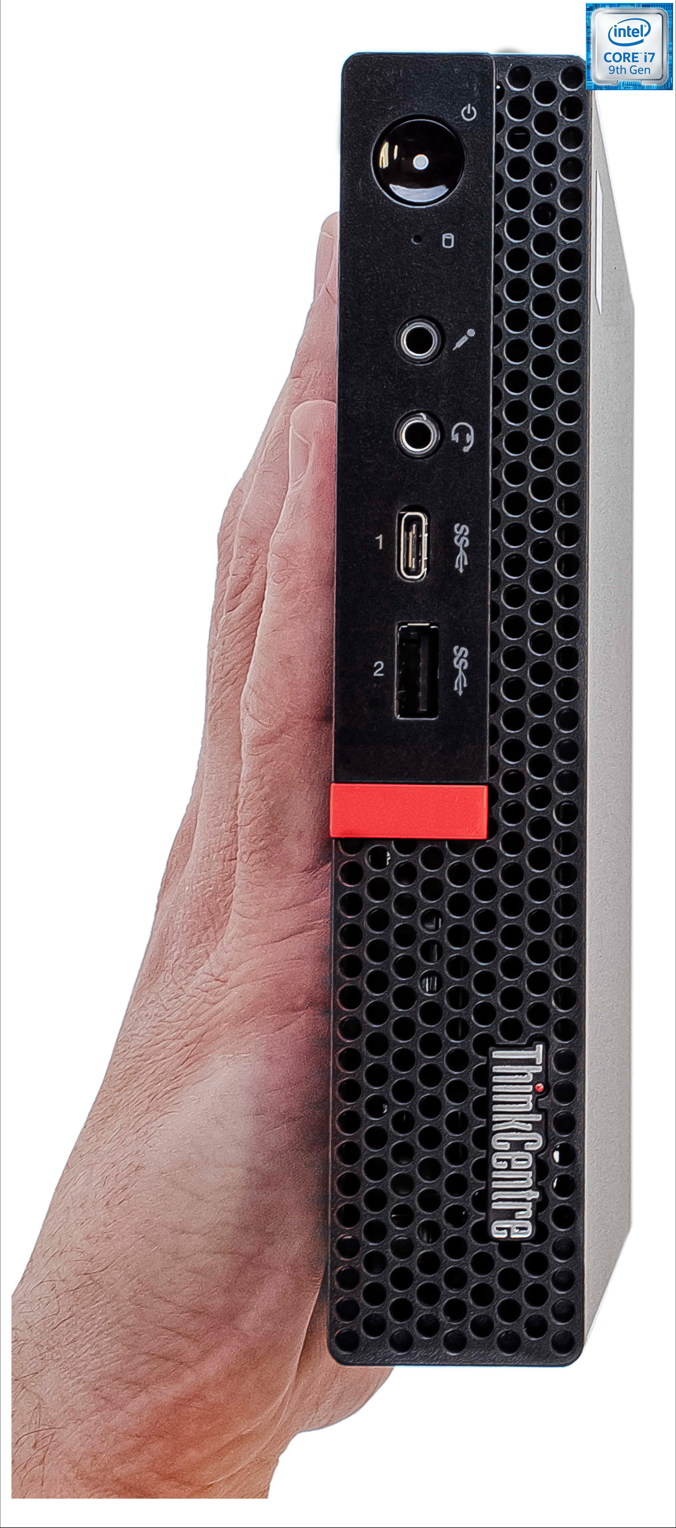 BESTYLISH ThinkCentre Mini PC | Core i7 (9th Gen) [QOP] Intel® Core™ i7 (9th Generation) Octa-Core Processor (32 GB RAM/Intel® UHD 630 Graphics/1 TB SSD Capacity/Windows 11 Pro) Mini Gaming Tower with MS Office image 1