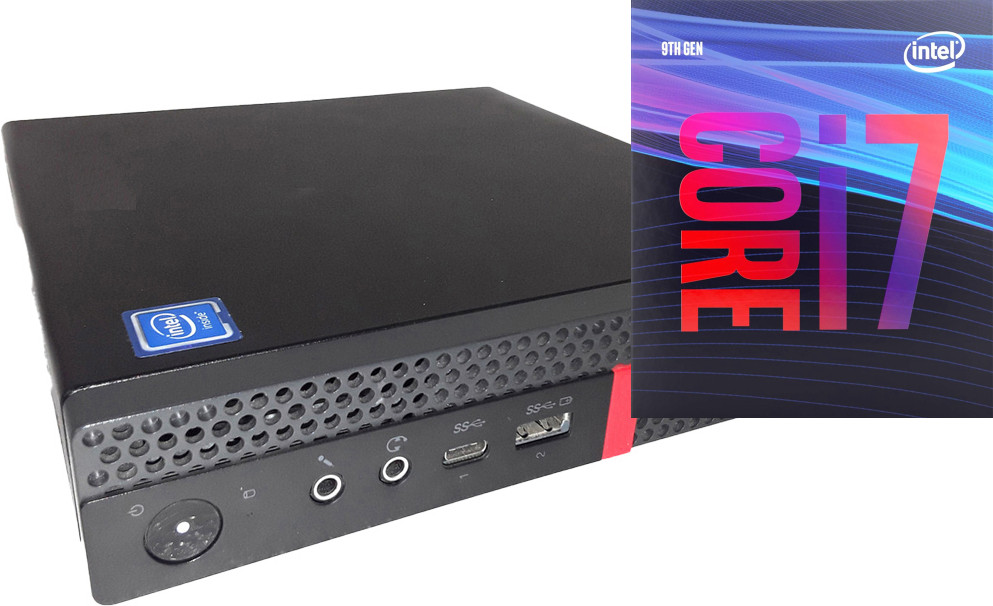 BESTYLISH Core™ i7 (9th Gen) Processor | ThinkCentre Mini Desktop [TSR] Core™ i7 (9th Gen) [8 Cores, 8 Threads] (32 GB RAM/Integrated Intel® UHD 4K 630 Graphics/1 TB SSD Capacity/Windows 11 Pro) Microtower with MS Office image 1
