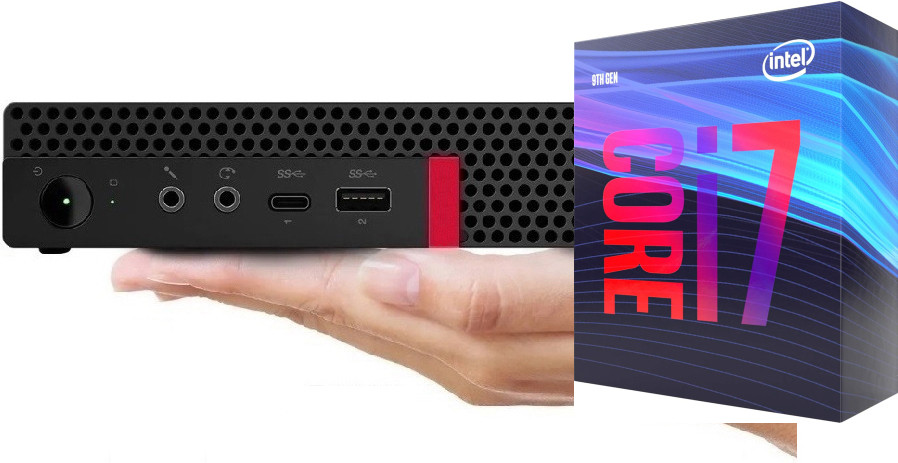 NICE COMPUTERS Core i7 - 9700 Processor [8 Cores, 8 Threads] | ThinkCentre Tiny Desktop [MHU] Intel® Core™ i7-9700 Octa-Core (32 GB RAM/Integrated Intel® Ultra HD 630 Graphics/1 TB SSD Capacity/Windows 11 Pro) Microtower with MS Office image 1