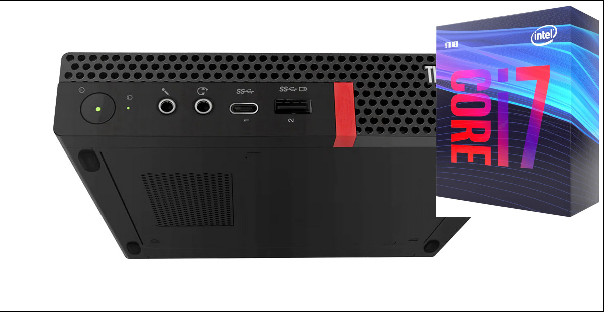 BESTYLISH ThinkCentre Tiny PC | Core i7 - 9700 [8 Cores, 8 Threads] [SRI] Intel Core i7 (9th Gen) [8 Cores, 8 Threads, Upto 4.70 GHz] (32 GB RAM/Intel® Ultra HD 630 Graphics/1 TB SSD Capacity/Windows 11 Pro) Gaming Tower with MS Office image 1