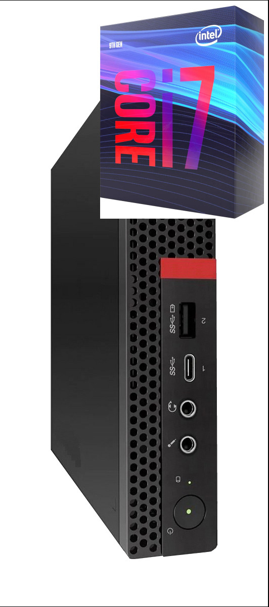 BESTYLISH ThinkCentre Tiny PC | Core i7 - 9700 Processor [8 Cores, 8 Threads] [ZXY] Intel Core i7 (9th Gen) Octa-Core (32 GB RAM/Intel® Ultra HD 630 Graphics/1 TB SSD Capacity/Windows 11 Pro) Mid Tower with MS Office image 1