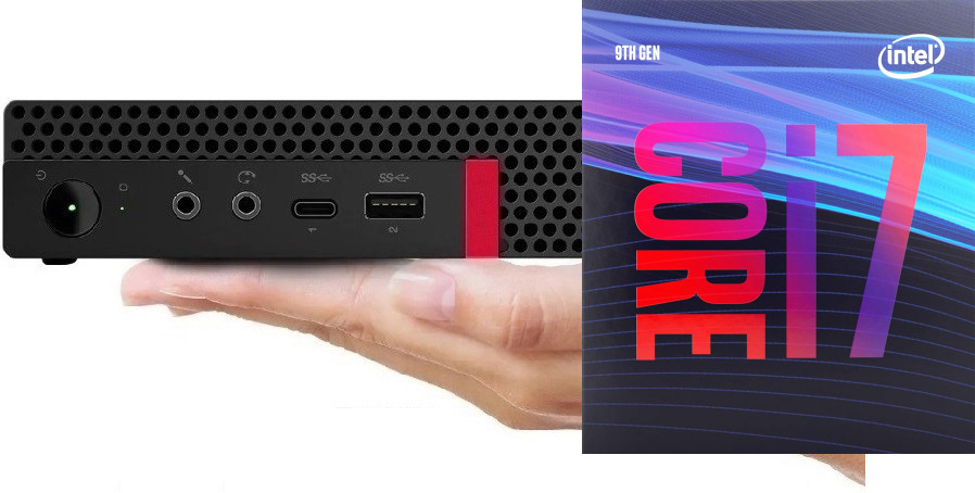 BESTYLISH Core™ i7-9700 Octa-Core | ThinkCentre Mini Desktop [YWA] Intel Core i7-9700 Processor [8 Cores, 8 Threads, 3.00 GHz] (32 GB RAM/Intel® UHD 4K 630 Graphics/1 TB SSD Capacity/Windows 11 Pro) Mini Gaming Tower with MS Office image 1