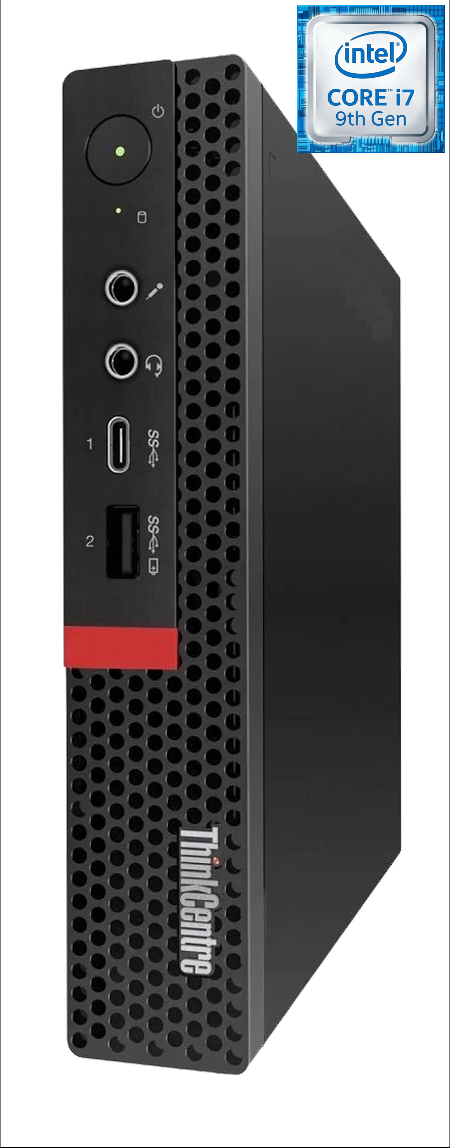 RATNARAJ COMPUTER SYSTEMS Core™ i7 - 9700 [8 Cores, 8 Threads, 3.00 GHz] | ThinkCentre Tiny Desktop [WRD] - Windows 11 Pro, Intel H310M, Core i7 - 9700 Processor, 32 GB DDR4, 1024 GB SSD Mini PC image 1