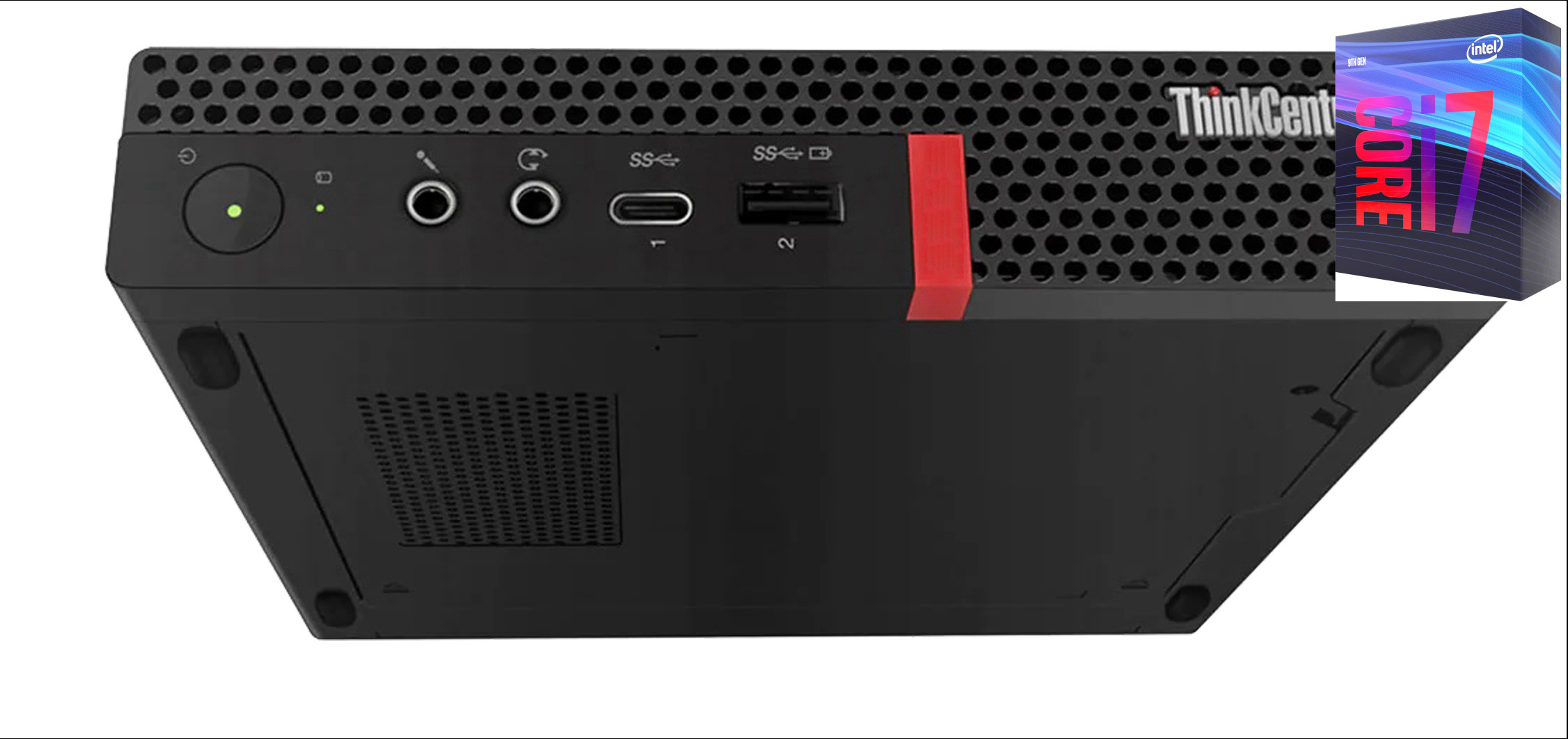 BESTYLISH Core i7 (9th Gen) [8 Cores, 8 Threads, Upto 4.70 GHz]- ThinkCentre Tiny PC [AXL] Core i7-9700 Octa-Core (32 GB RAM/Intel® Ultra HD 630 Graphics/1 TB SSD Capacity/Windows 11 Pro) Mini Tower with MS Office image 1