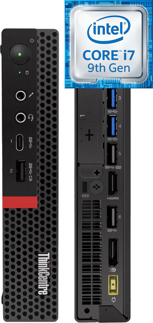 COMPUTER WORLD Core i7-9700 Processor [12MB Cache, Up to 4.70 GHz] | ThinkCentre Mini PC [CYM] - Windows 11 Pro, Intel H310M, Intel Core i7 (9th Gen) Octa-Core Processor, 32 GB DDR4, 1024 GB SSD Mini PC image 1