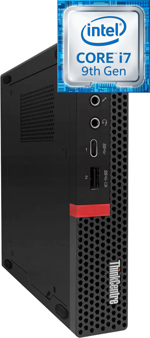 NICE COMPUTERS Core™ i7 - 9700 | ThinkCentre Tiny Desktop [MLK] - Windows 11 Pro, Intel H310M, Intel® Core™ i7 - 9700 [12M Cache, Up to 4.70 GHz], 32 GB DDR4, 1024 GB SSD Mini PC image 1