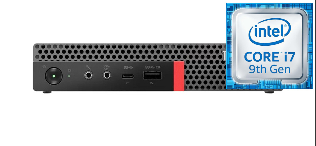 Hayyo Core i7 (9th Gen) [8 Cores, 8 Threads, 3.00 GHz] | ThinkCentre Tiny PC [GBM] Core™ i7-9700 Processor [8 Cores, 8 Threads] (32 GB RAM/Integrated Intel® UHD 630 Graphics/1 TB SSD Capacity/Windows 11 Pro) Mini Gaming Tower with MS Office image 1