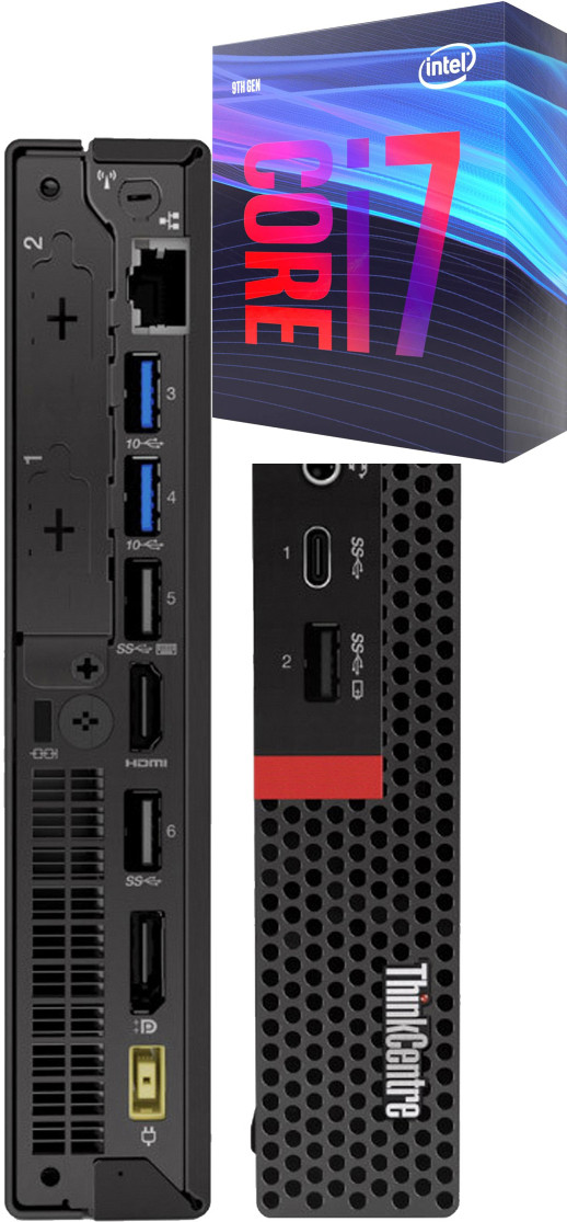 Longan ThinkCentre Mini Desktop | Core™ i7-9700 [8 Cores, 8 Threads, 3.00 GHz] [DAY] Core i7 (9th Generation) [12MB Cache, Up to 4.70 GHz] (32 GB RAM/Intel® UHD 630 Graphics/1 TB SSD Capacity/Windows 11 Pro) Mid Tower with MS Office image 1