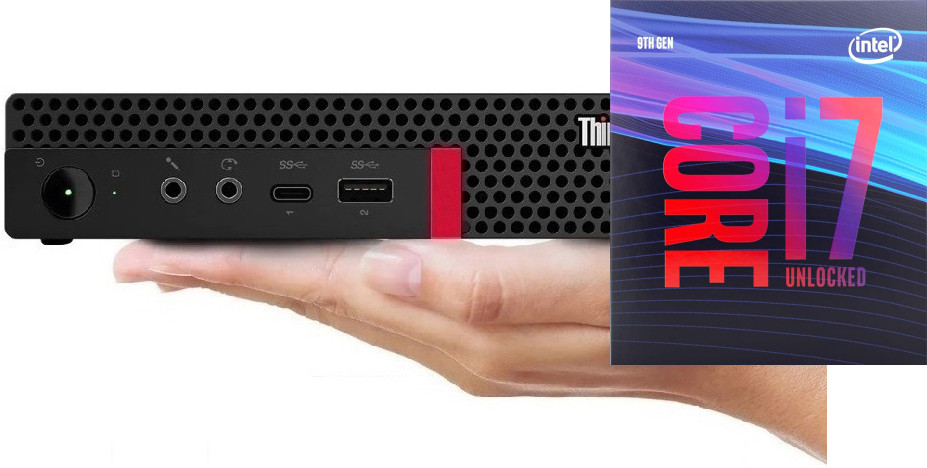 BESTYLISH Core i7 (9th Generation) [8 Cores, 8 Threads] | ThinkCentre Tiny Desktop [BZG] Intel® Core™ i7 (9th Gen) [8 Cores, 8 Threads, Upto 4.70 GHz] (32 GB RAM/Integrated Intel® Ultra HD 4K 630 Graphics/1 TB SSD Capacity/Windows 11 Pro) Mini Gaming Tower with MS Office image 1