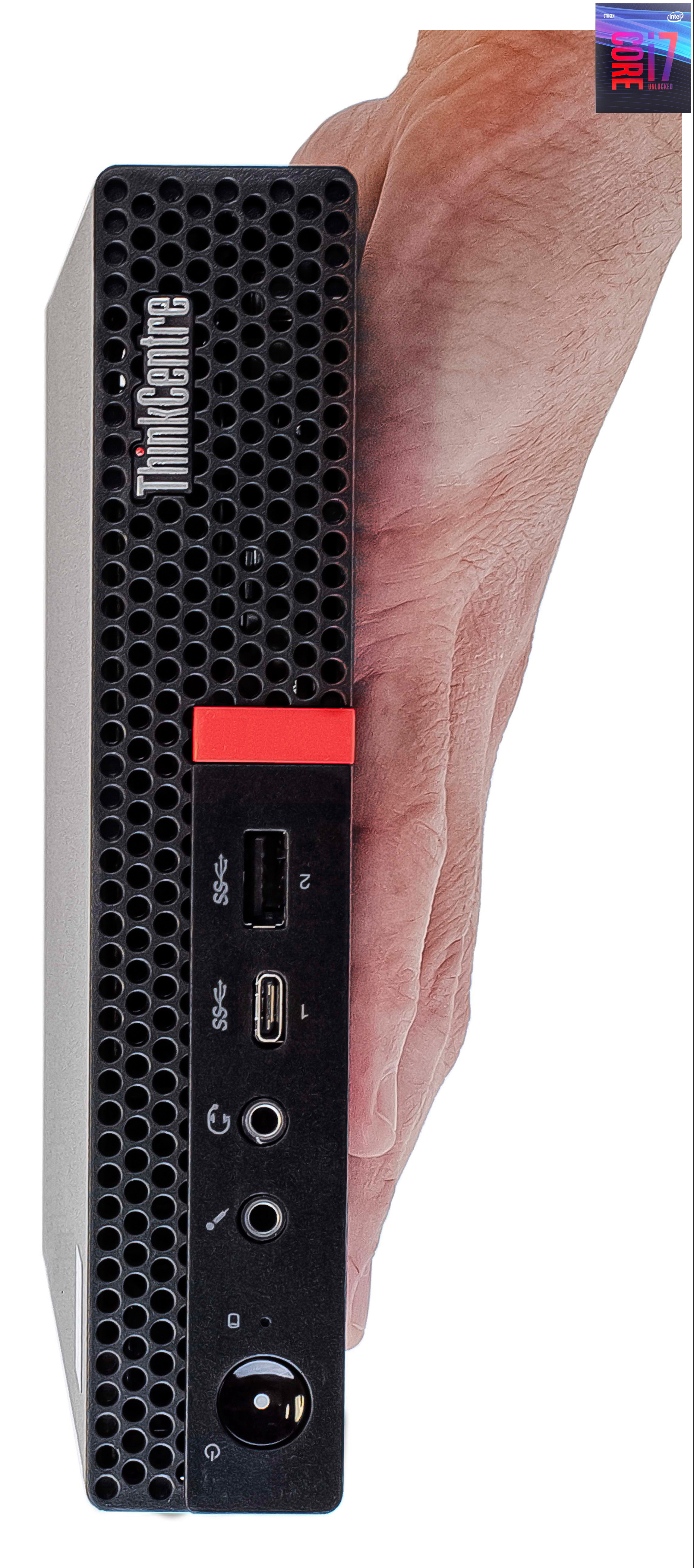 Longan Core™ i7 (9th Gen) [12M Cache, Up to 4.70 GHz] | ThinkCentre Mini Desktop [QMZ] Intel® Core™ i7 - 9700 Processor [8 Cores, 8 Threads, 3.00 GHz] (32 GB RAM/Intel® UHD 4K 630 Graphics/1 TB SSD Capacity/Windows 11 Pro) Mini Gaming Tower with MS Office image 1