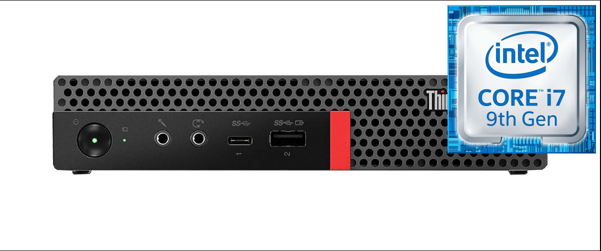 BESTYLISH ThinkCentre Tiny Desktop | Core™ i7-9th Gen [8 Cores, 8 Threads, 3.00 GHz] [JFM] Intel® Core™ i7 (9th Generation) Octa-Core Processor (32 GB RAM/Integrated Intel® Ultra HD 4K 630 Graphics/1 TB SSD Capacity/Windows 11 Pro) Mini Gaming Tower with MS Office image 1