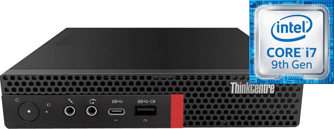 Longan ThinkCentre Mini PC | Core™ i7 (9th Gen) [12M Cache, Up to 4.70 GHz] [UQW] Intel® Core™ i7 (9th Gen) Octa-Core Processor (32 GB RAM/Integrated Intel® UHD 4K 630 Graphics/1 TB SSD Capacity/Windows 11 Pro) Gaming Tower with MS Office image 1