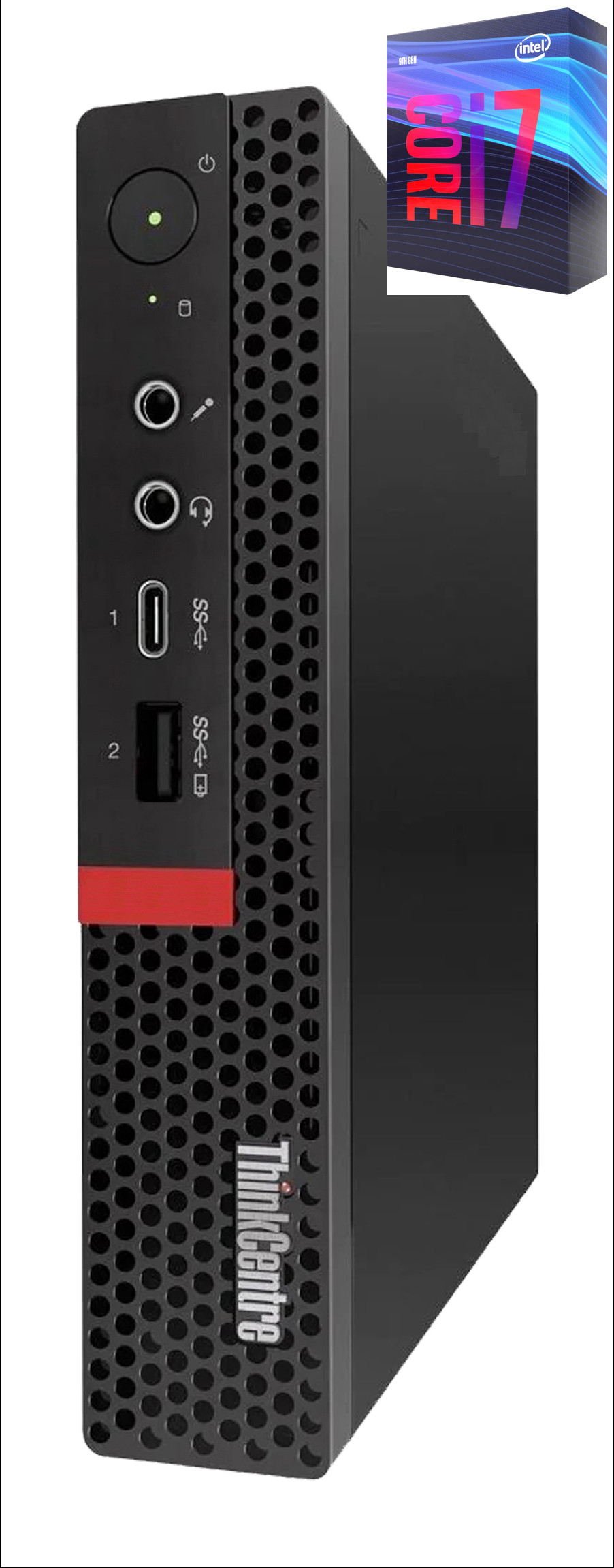 RATNARAJ COMPUTER SYSTEMS Core™ i7 (9th Generation) Processor | ThinkCentre Tiny Desktop [JHP] - Windows 11 Pro, Intel H310M, Core i7 - 9700, 32 GB DDR4, 1024 GB SSD Mini PC image 1