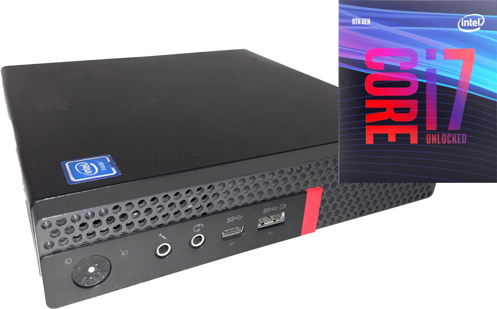 Longan ThinkCentre Mini PC- Core i7 (9th Gen) [8 Cores, 8 Threads, Upto 4.70 GHz] [VUG] Intel Core i7 (9th Generation) Processor [8 Cores, 8 Threads, 3.00 GHz] (32 GB RAM/Intel® Ultra HD 4K 630 Graphics/1 TB SSD Capacity/Windows 11 Pro) Gaming Tower with MS Office image 1