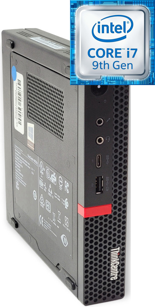 BESTYLISH Core™ i7 (9th Gen) Processor | ThinkCentre Mini Desktop [UQT] Intel Core i7 (9th Gen) (32 GB RAM/Intel® UHD 630 Graphics/1 TB SSD Capacity/Windows 11 Pro) Gaming Tower with MS Office image 1
