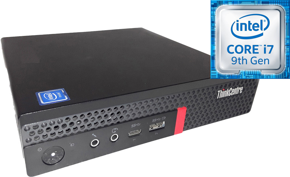 Hayyo Core™ i7 (9th Generation) Octa-Core | ThinkCentre Tiny PC [UTZ] Intel Core i7 (9th Generation) [12MB Cache, Up to 4.70 GHz] (32 GB RAM/Intel® Ultra HD 630 Graphics/1 TB SSD Capacity/Windows 11 Pro) Mini Gaming Tower with MS Office image 1