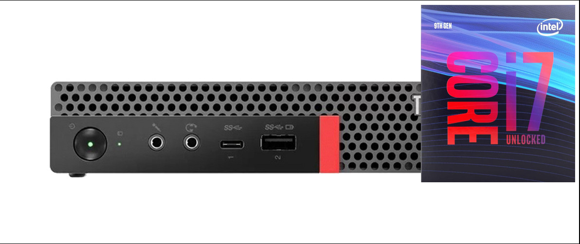 BESTYLISH ThinkCentre Tiny Desktop | Core™ i7 - 9700 [12M Cache, Up to 4.70 GHz] [CBP] Core™ i7 (9th Generation) Processor [8 Cores, 8 Threads] (32 GB RAM/Intel® Ultra HD 630 Graphics/1 TB SSD Capacity/Windows 11 Pro) Gaming Tower with MS Office image 1