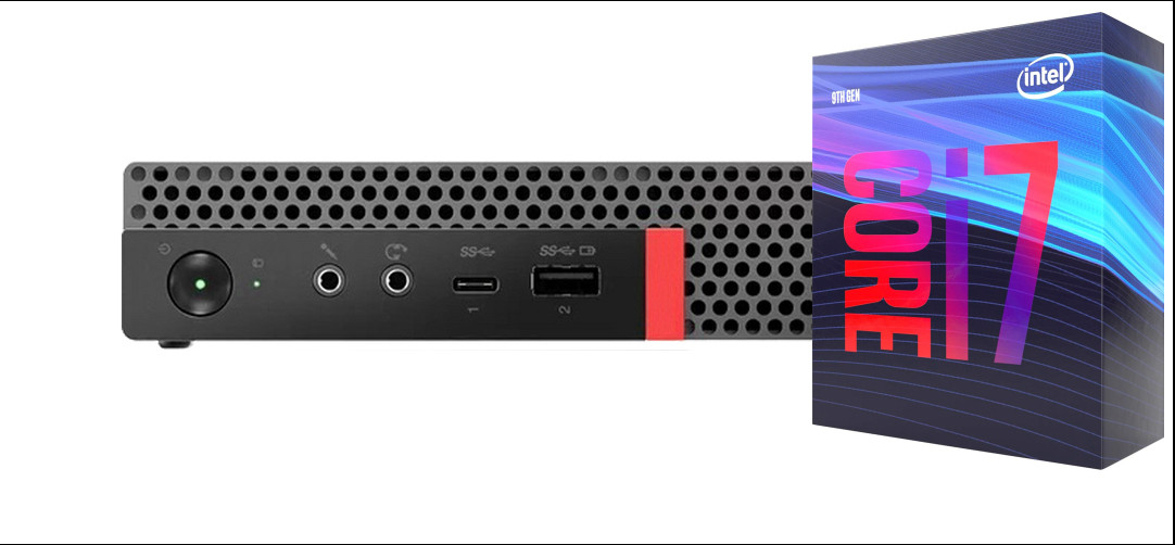 Longan ThinkCentre Mini PC | Core™ i7 (9th Gen) [8 Cores, 8 Threads, 3.00 GHz] [CAM] Intel® Core™ i7 (9th Gen) [8 Cores, 8 Threads, Upto 4.70 GHz] (32 GB RAM/Integrated Intel® UHD 630 Graphics/1 TB SSD Capacity/Windows 11 Pro) Mini Tower with MS Office image 1