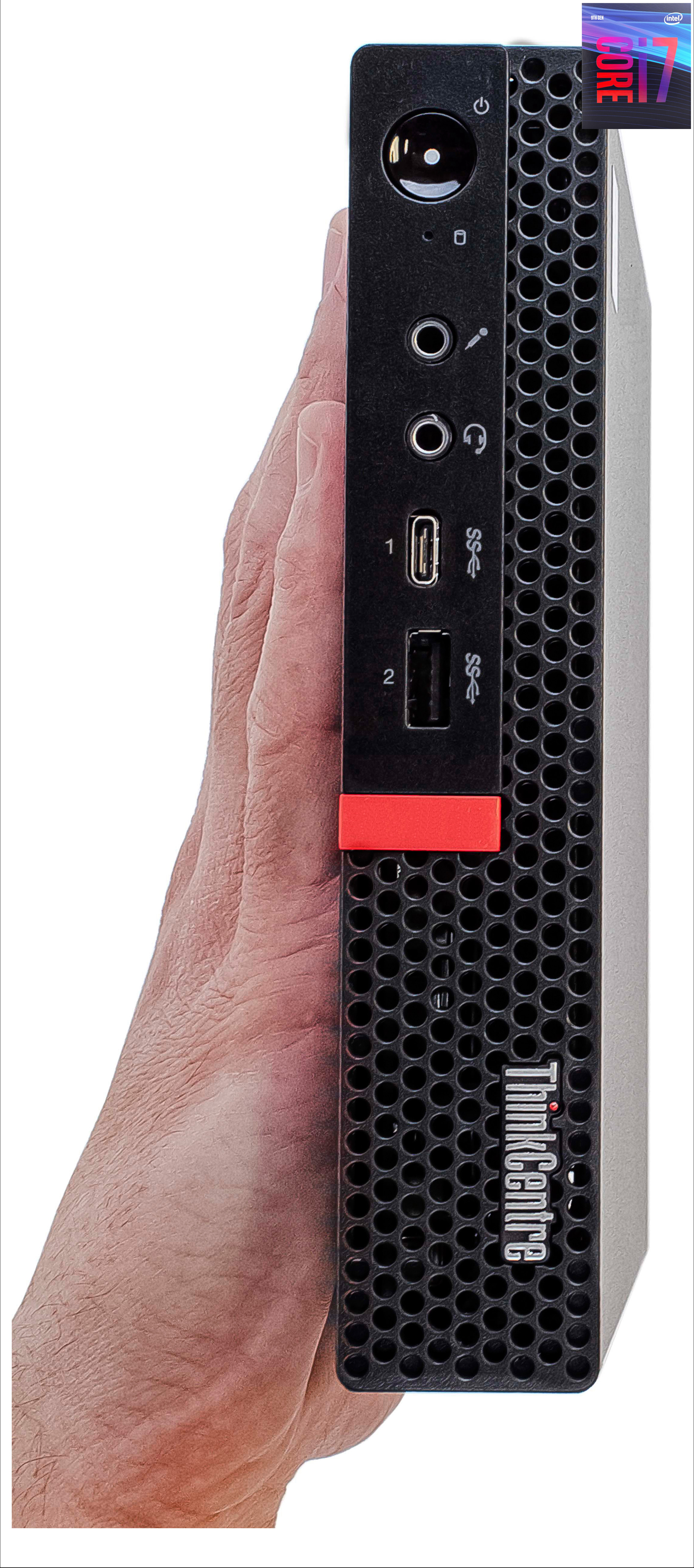 BESTYLISH ThinkCentre Mini PC | Core i7-9700 Octa-Core Processor [DYP] Intel Core i7 - 9700 Processor [8 Cores, 8 Threads, 3.00 GHz] (32 GB RAM/Integrated Intel® UHD 630 Graphics/1 TB SSD Capacity/Windows 11 Pro) Microtower with MS Office image 1