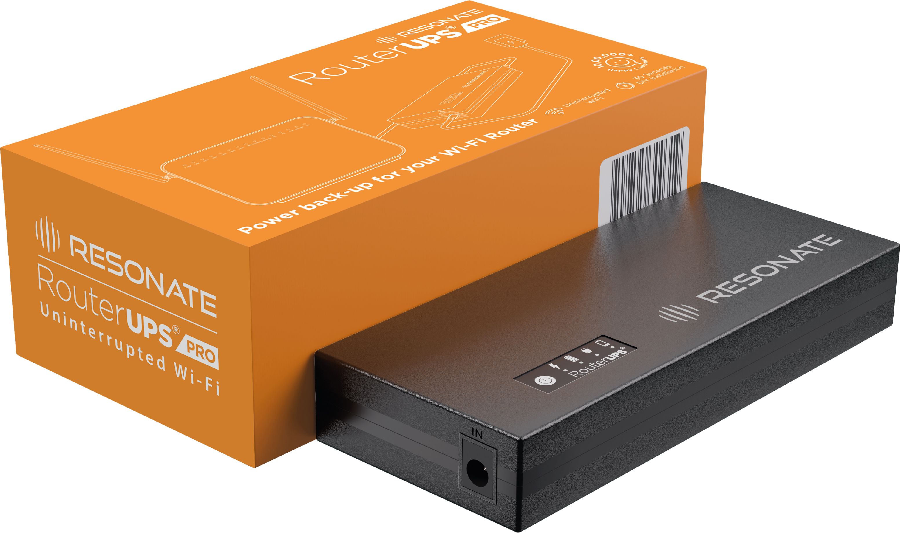 RESONATE RouterUPS CRU12V3A Power Backup for Router