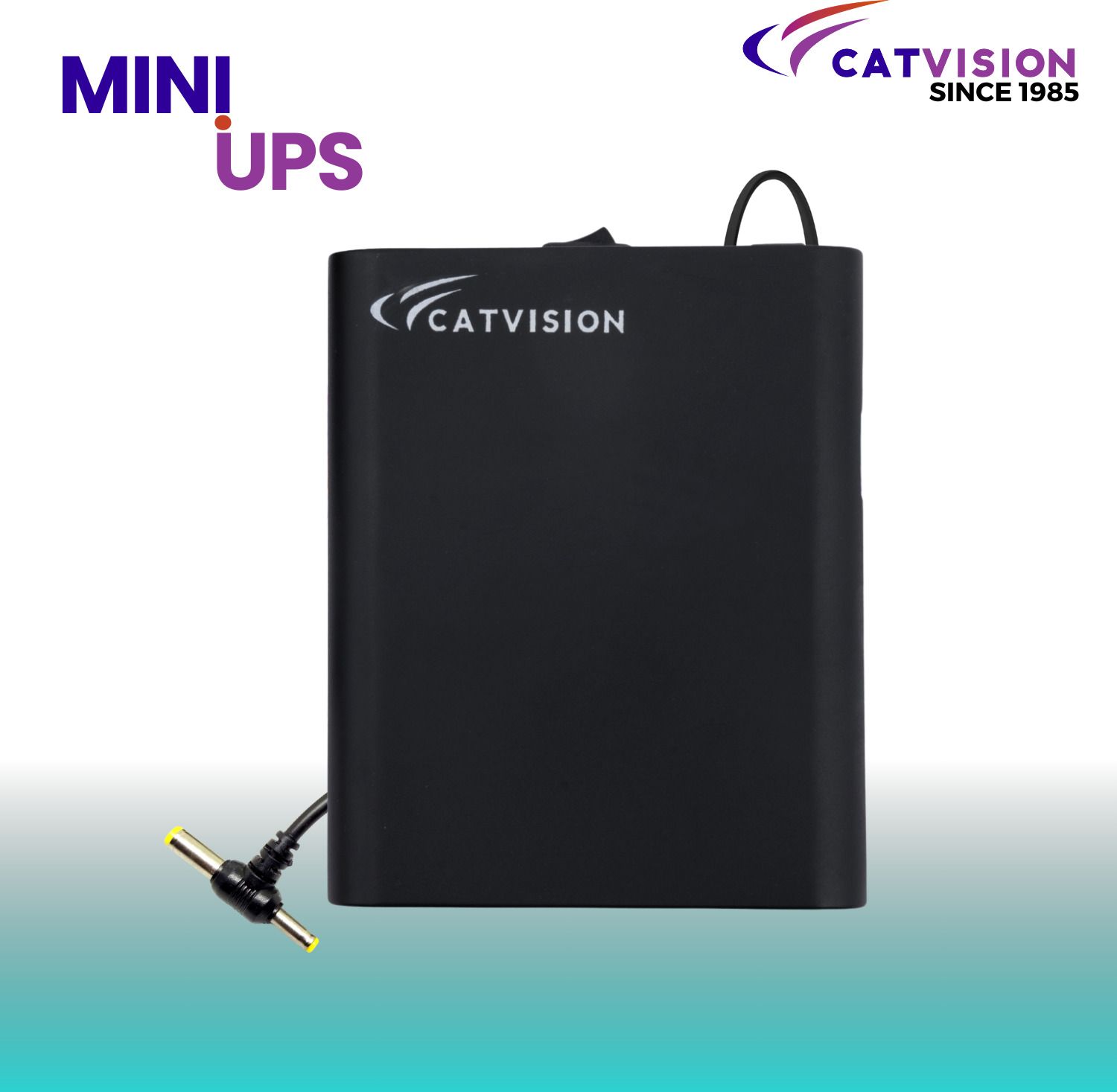 Catvision Mini UPS for Routers, 12V-2A I 2x2600 mAh Battery | Upto 4 Hours Power Backup for Router