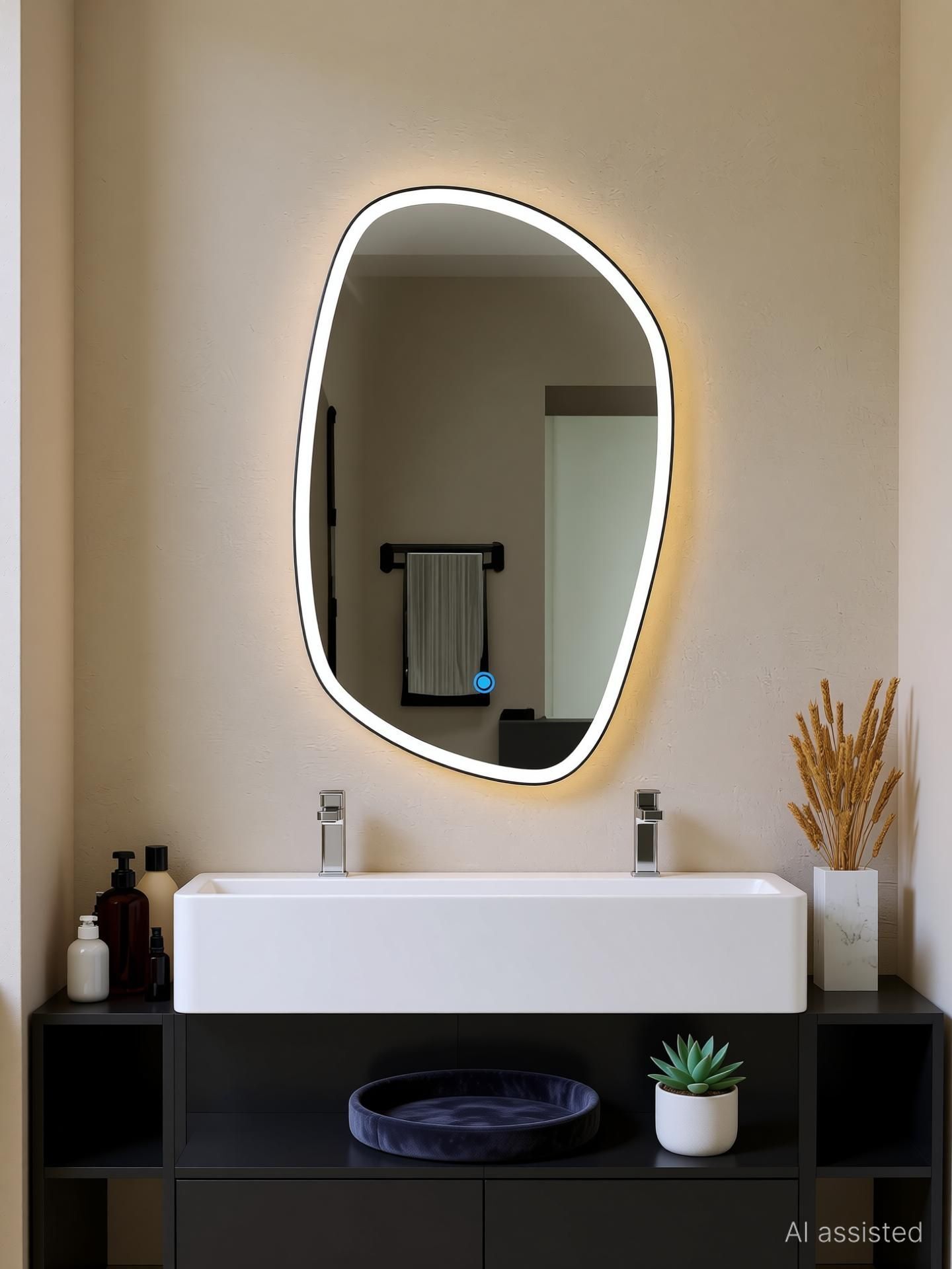 mofaro Led Mirror for Wash Basin || Size 18x24, Bathroom Mirror-picture-20